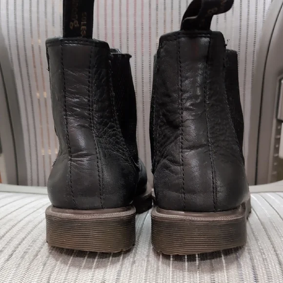 Dr. Martens Black Leather Chelsea Boots - Picture 3 of 7
